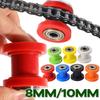 For Enduro Motorcycle Pit Dirt Bike Motocross Accessories 8/10mm Drive Chain Roller Pulley Wheel Slider Tensioner Wheel Guide