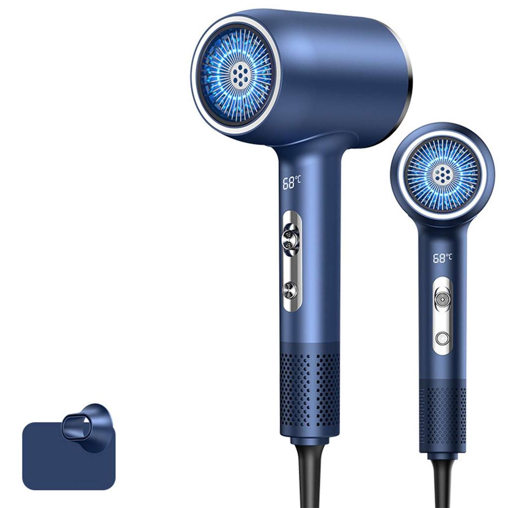 High-speed, high-power, intelligent, digital-display home hair dryer