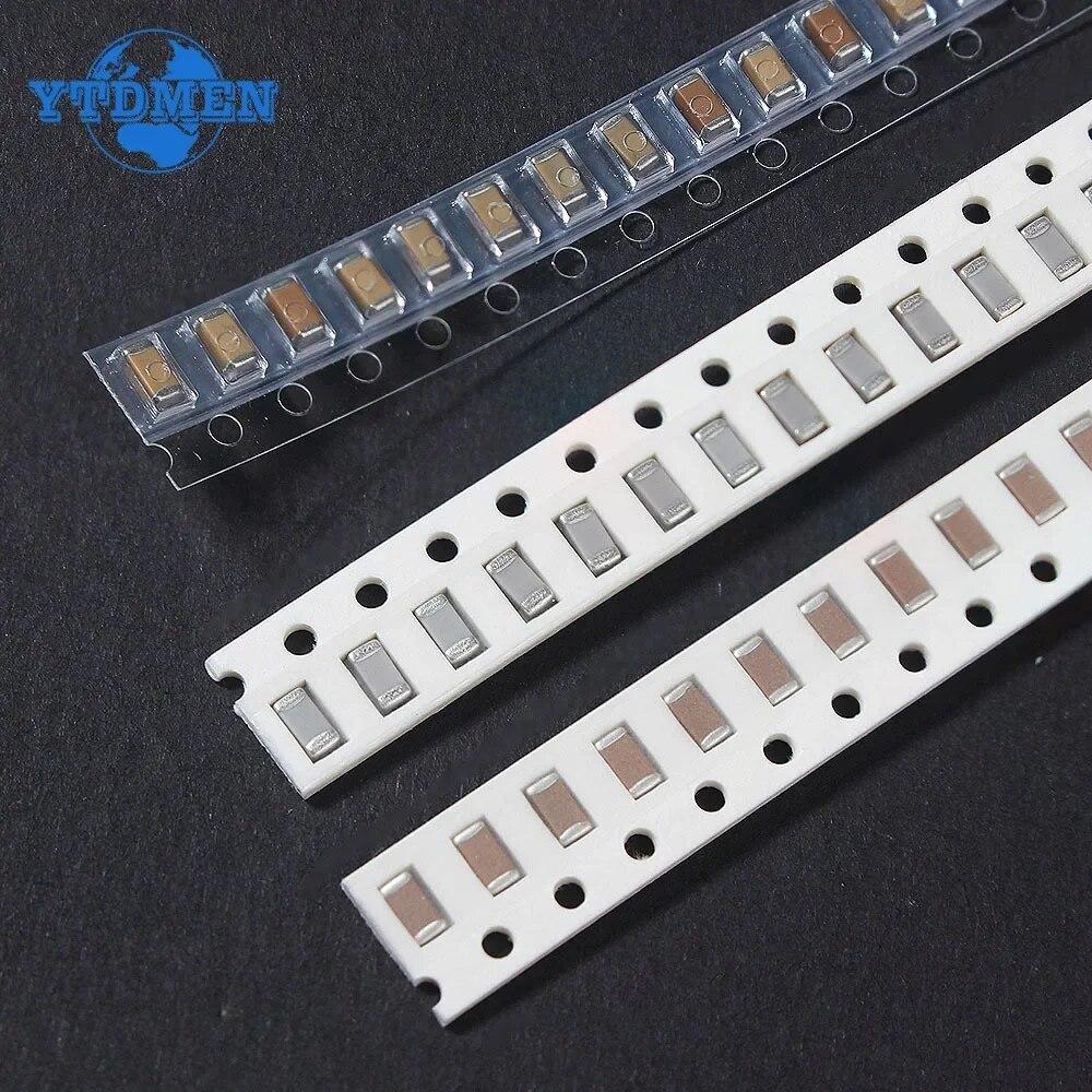 720PCS SMD-Kondensator 0603 0805 1206 36-Werte-Kondensator-Sortiment-Kit 1pF ~10uF 10PF 30PF 47PF 330PF 4,7NF 10NF 68NF 100NF