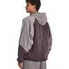 Under Armour RUSH Woven 1/2 Zip Hooded Top 'Grey Brown' Men's 1379678-294