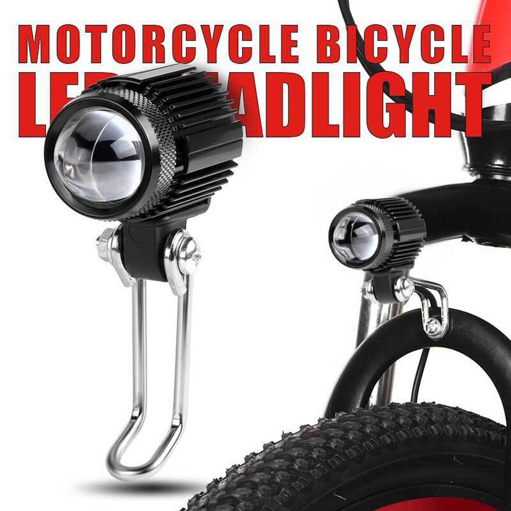 Motorcycle Led Spotlight Super Bright Waterproof External Headlight Auxiliary Fog Driving Light For Scooter
