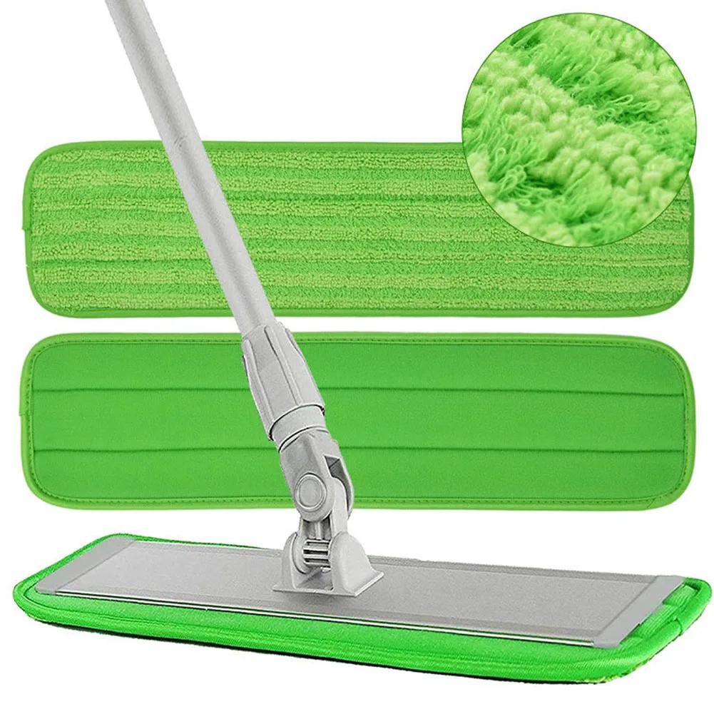 Convenient and Effective Microfiber Mop Head Replacement Suitable for Wood Vinyl and Tile Floors 18 Inch Compatible