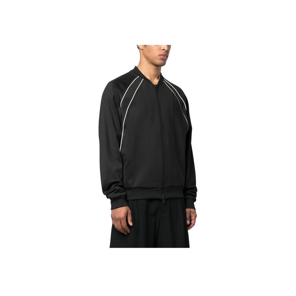 Y-3 SS23 Color Block Stripe Zip Jacket Men Jackets Obsidian-Black H63063