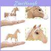 Coleção de Modelos Appaloosa Estáticos Com Material de PVC Para Brinquedos Educativos Infantis