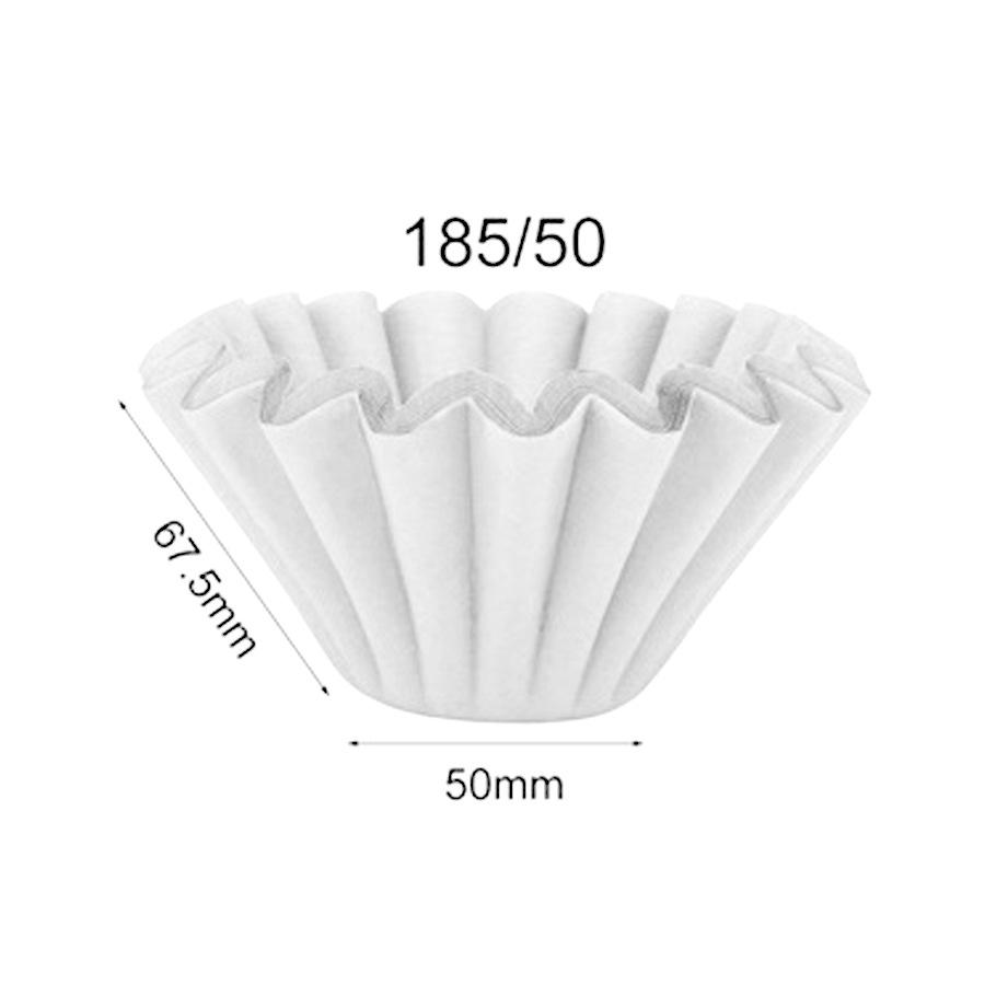 Bowl-Shaped Drip Coffee Filter for Hand-Pour American Coffee Maker