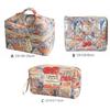 High Quality Cartoon Animals Pattern Makeup Bag Large Capacity Zipper Pouch Quilted Bag Toiletry Bag Travel Organizer