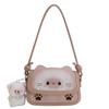 Toast cat bag women 2025 new trendy fashion cartoon handbag versatile shoulder messenger bag women