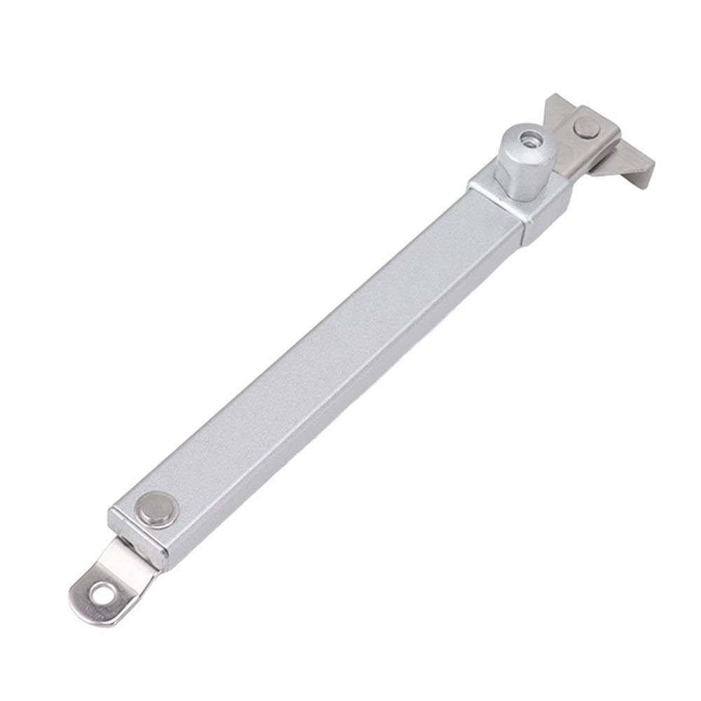 Aluminium Feststeller-Set Manueller Fensteröffner Stange Hochbelastbar Edelstahl Drehkippfenster Scharnier Verstellbar Teleskopierbar
