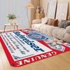 King Of Beer B-Budweiser Floor Mat INS Style Soft Bedroom Floor House Laundry Room Mat Anti-skid Household Carpets