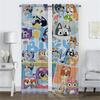 Blueys Curtains Child Room Bedroom Blinds Window Curtain Partition Shades Halloween Decoration Living Kitchen Made Of Polyester Decor