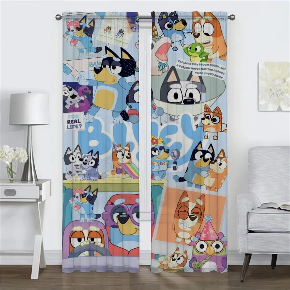 Blueys Curtains Child Room Bedroom Blinds Window Curtain Partition Shades Halloween Decoration Living Kitchen Made Of Polyester Decor