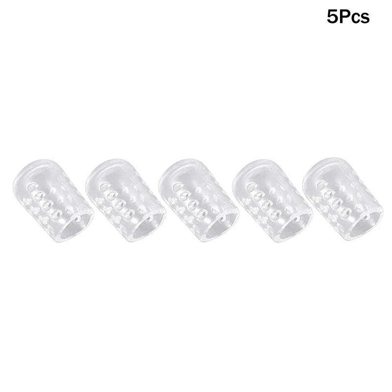 2-100Pcs Silicone Anti-Friction Toe Protectors Gel Breathable Toe Caps Foot Care Elasticity Fingertip Blister Prevention