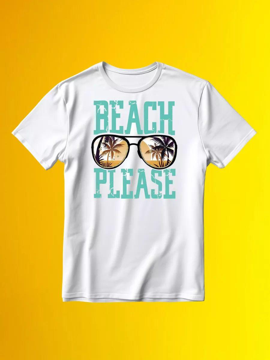Please, to the beach T-shirt XL