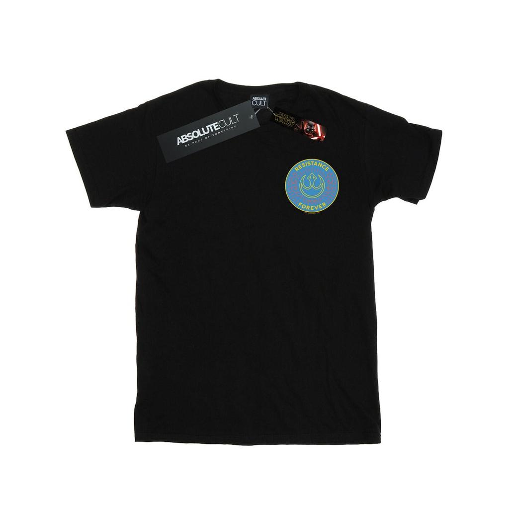 Star Wars: The Rise of Skywalker Mens Resistance Forever Breast Print T-Shirt