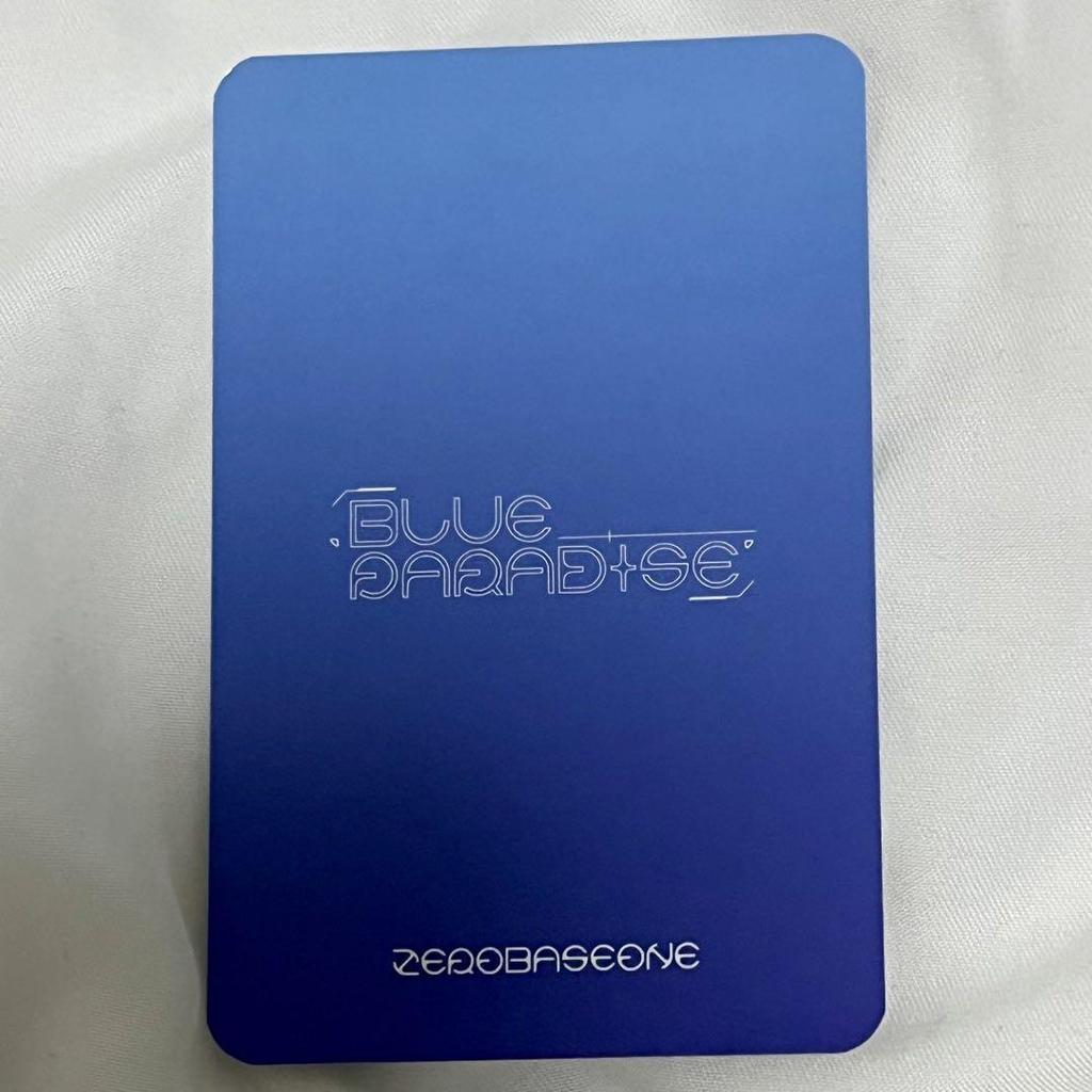 [USED] ZEROBASEONE BLUE PARADISE Showcase Gyubin Trading Card
