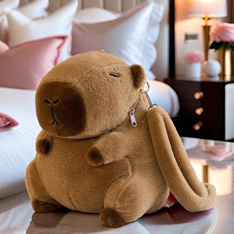 

Мягкий рюкзак Capybara Cartoon для детей – милая, модная и популярная игрушечная кукла