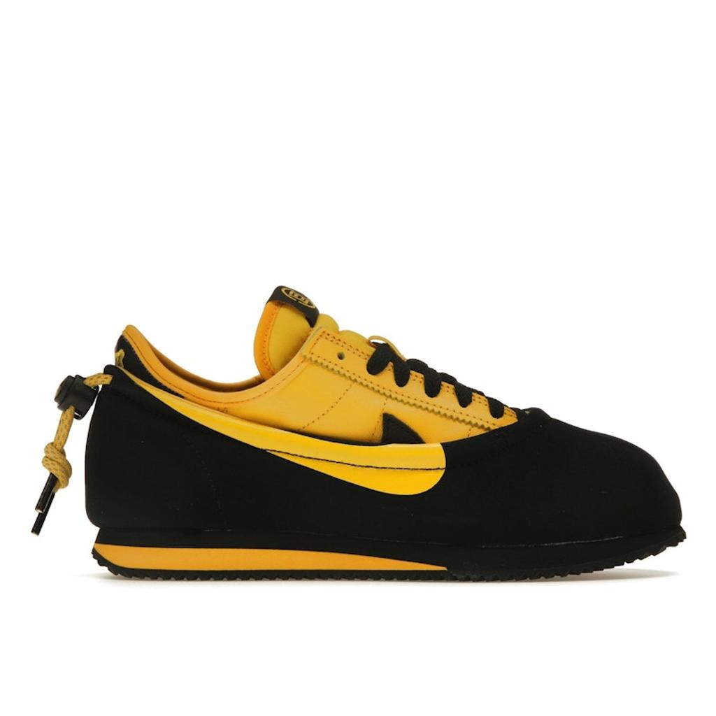 Nike CLOT X Cortez Bruce Lee Unisex Sneakers Black Varsity-Maize DZ3239-001