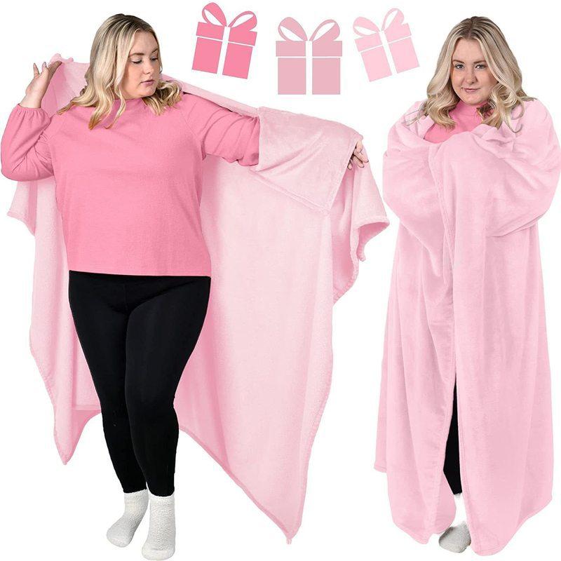 Wearable Blanket for Women Men Adult Soft Warm Cozy Top Christmas Gifts for Wife Birthday Gift Ideas Machine Washable