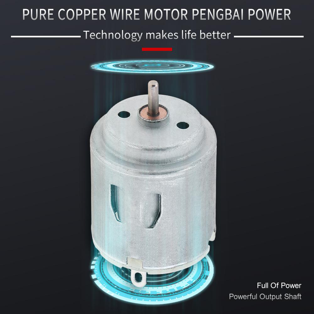 4.5V R260 DC Motor Micro Motor Small Toy Motor with Carbon Brush for DIY Toy Model and Household Appliances