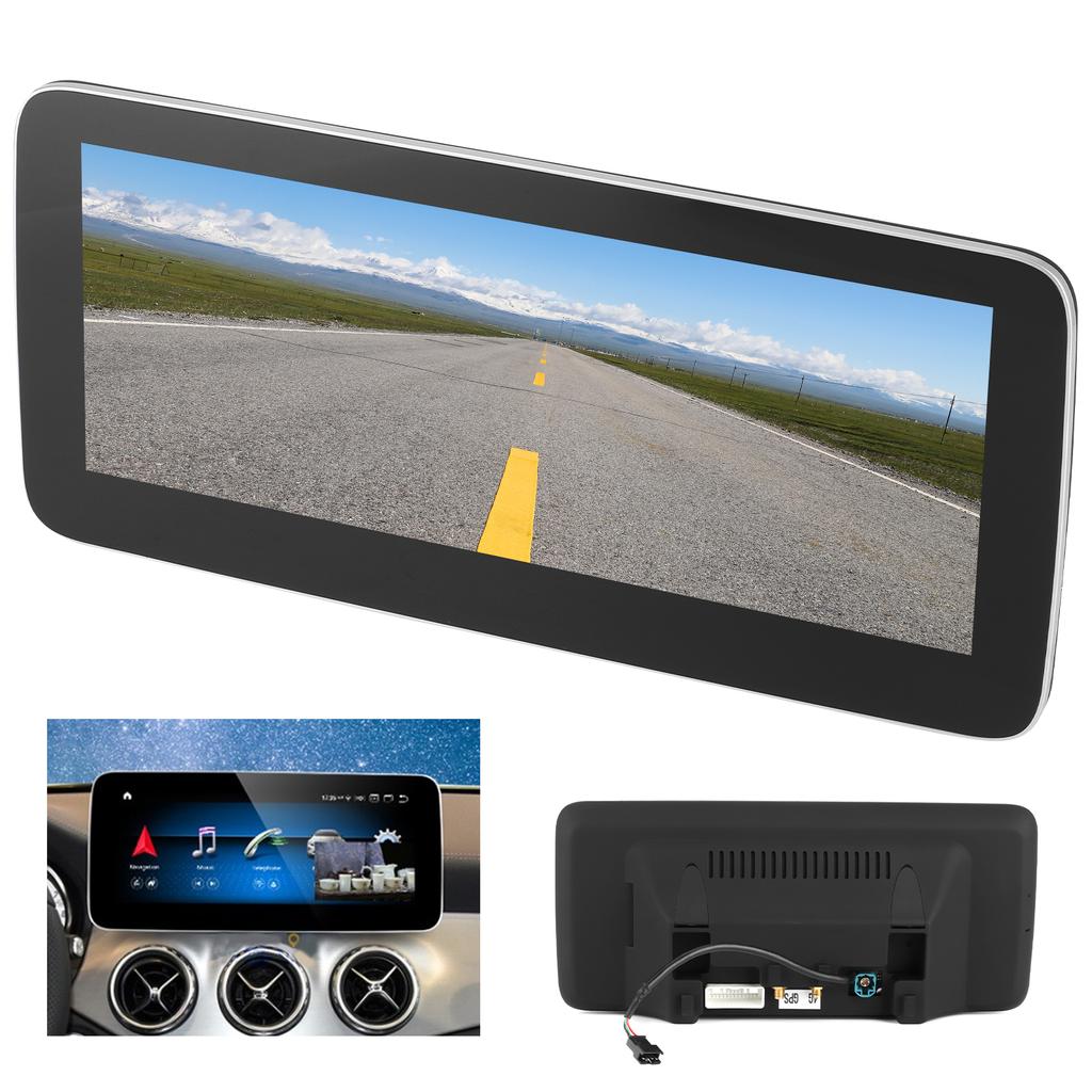 10.25in Navigator GPS 4+64G Bluetooth Player for Android 10.0 Fit for Mercedes Benz A Class GLA 2013 2015