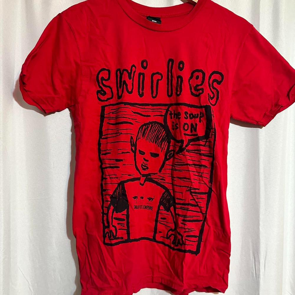 

New Rare Swirlies Band the soup is on Red Colour S to 5XL Shirt ZL470 Unisex T-Shirt S