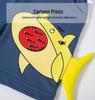 Korean Style Cartoon Shark Summer Shorts for Boys - Children's Clothing