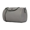Longchamp Le Pliage Xtra Verstellbarer Abnehmbarer Schultergurt Reißverschluss Lederzylinder Kosmetiktasche Mini Damen Taschen Grau 10255987P55