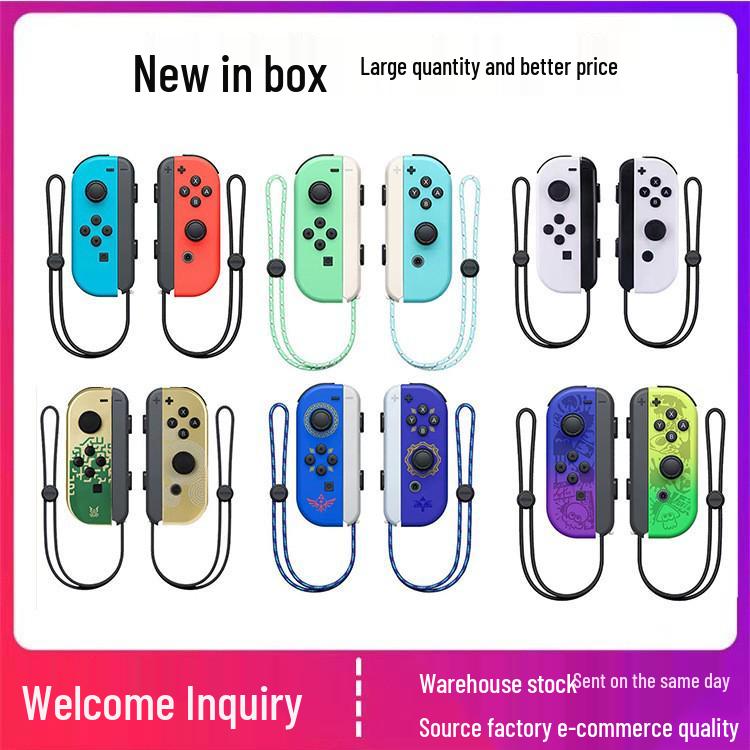 Compatible 1st Gen Switch Console Joy-Con Controllers with Detachable Slide Rail & Wrist Strap