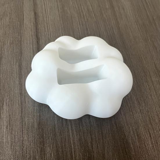 Sağlam Bulut Şekilli Uzaktan Kumanda Tutucu TV ve Cihazlar İçin Ev Ofis Masası Komodin İçin Kolay Monte Edilebilir Saklama Kutusu Evrensel Uzaktan Kumanda Düzenleyici