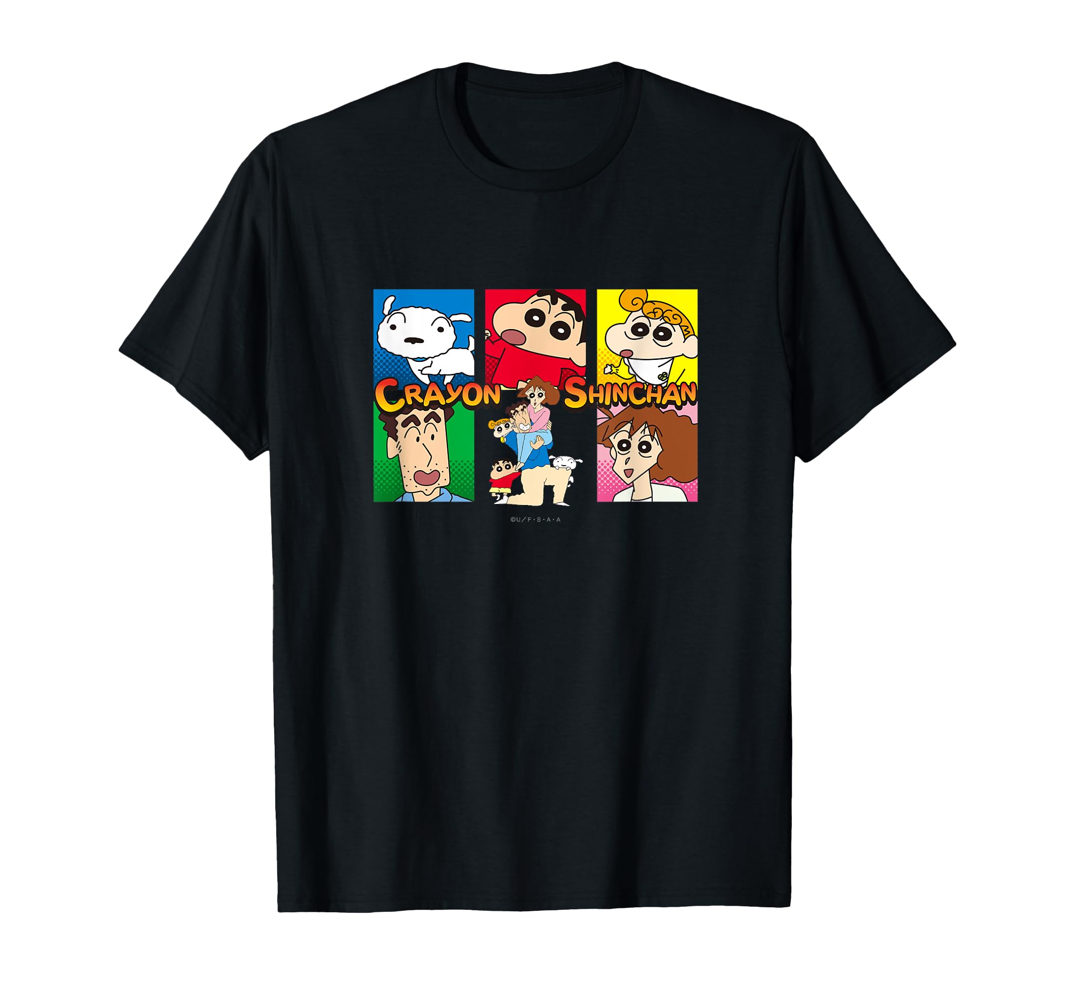 

Crayon THE Nohara family Shin-chan T-shirt чёрный