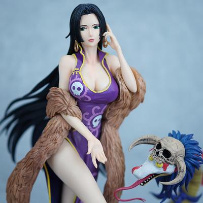 Perfektní One Piece Skladem Had Ji Ženský Císař Ručně Vyráběná Akční Figurka 37 cm Animace Rezonance Ozdoby Sběratelská Ruční Figurka