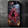 Anime Kugisaki Nobara JUJUSU Soft Phone Case for iPhone 16 16E 17 Air 15 Pro Max 14 Plus 13 Mini 11 12 7 Black Cover Back Shell