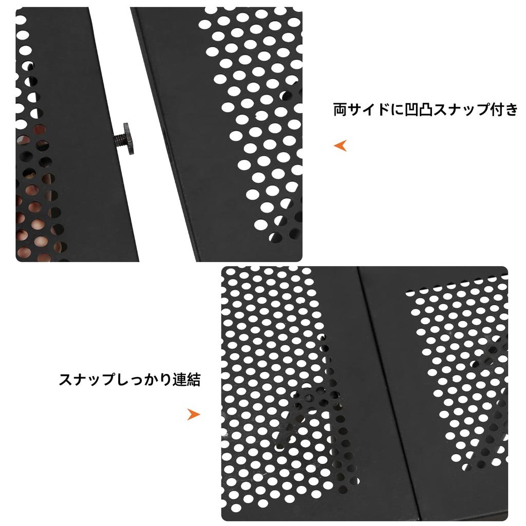 Bonfire Outdoor Shape that can be used in any Storage case Outdoor Iron Hearth Set of Thick legs for increased perfect for BBQs with multiple people