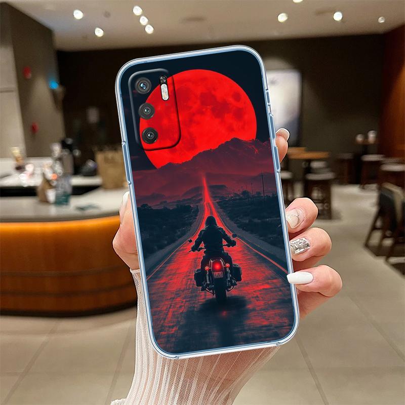 UP38 Motorcycle Racing Transparent Phone Case for Motorola Moto Edge 20 30 40 50 S30 Fusion Ultra Pro Neo Lite + G200 G23