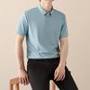 Tucano Men's Short Sleeve Pure Color Polo Shirt