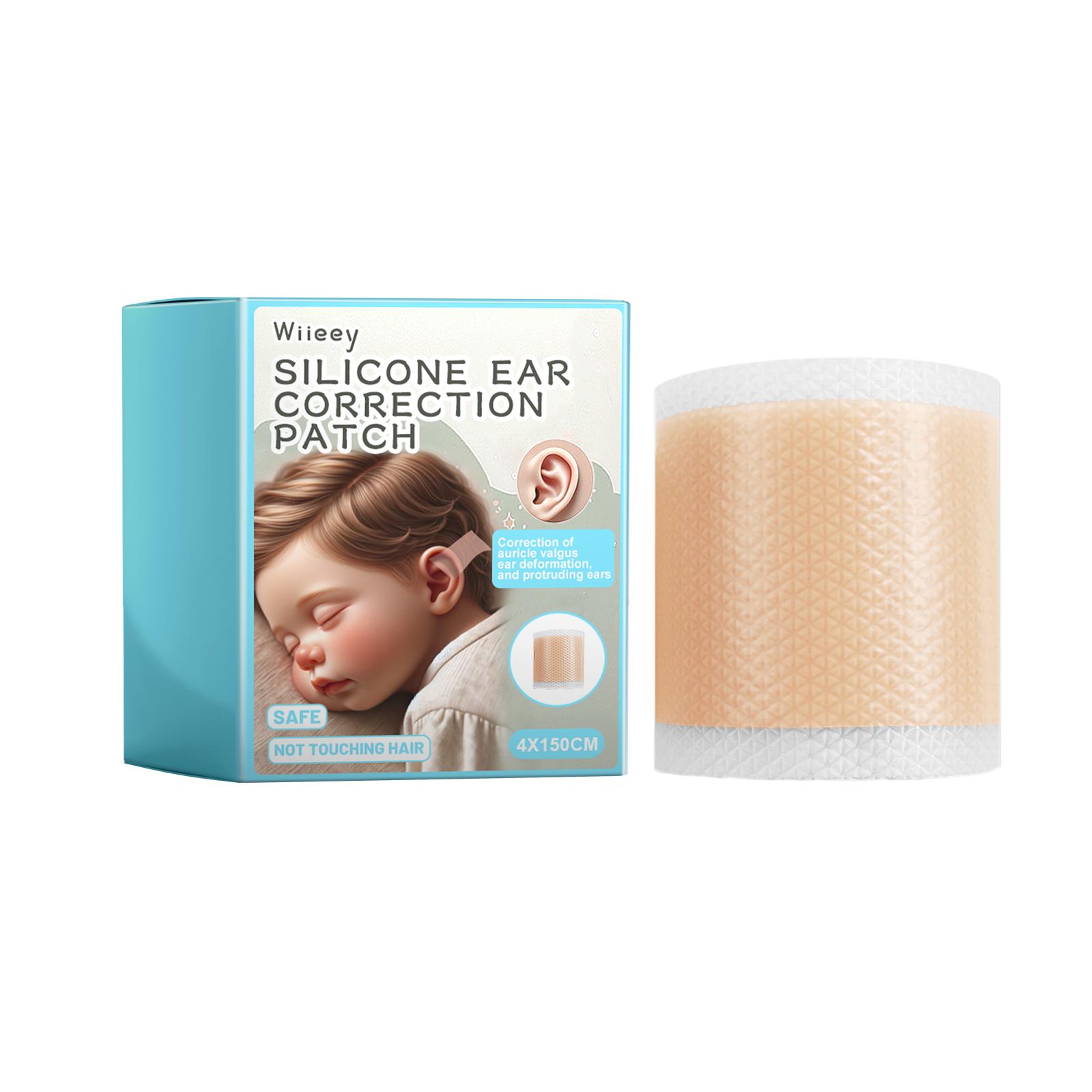 

Wiieey Силиконовые наклейки для коррекции ушных раковин помогают детям исправить оттопыренные уши. Дышащие и водонепроницаемые наклейки