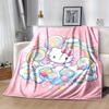 1pc. Hello Kitty Rainbow Dreams Blanket - Perfect for Home, Office, Outdoor Use, Gift Idea, Suitable for All Seasonsz041754