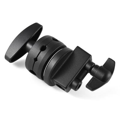 Multi-Functional Light Stand Mounting Adapter Heavy Duty Swivel Head Holder Grip Head for Light