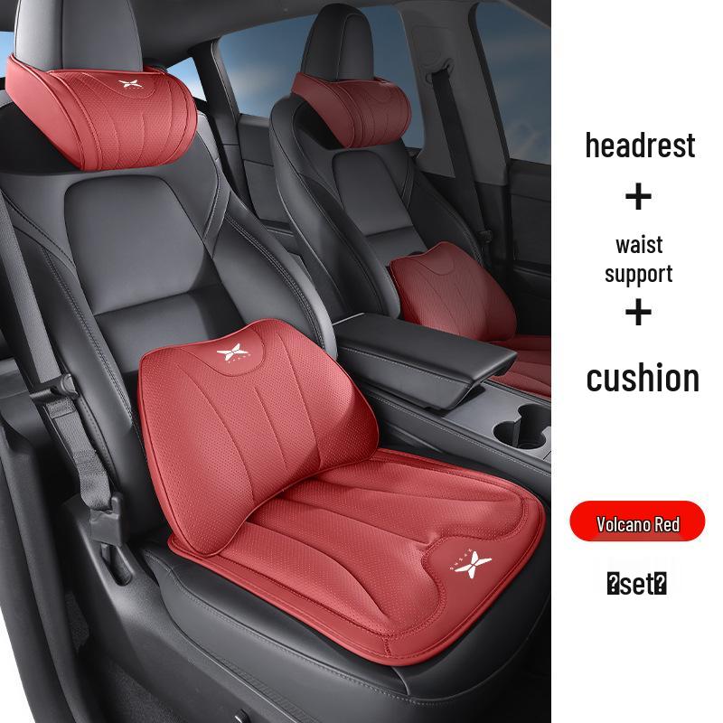 Xiaopeng G3i/P5/P7 Car Headrest Neck Pillow and Lumbar Support Seat Cushion