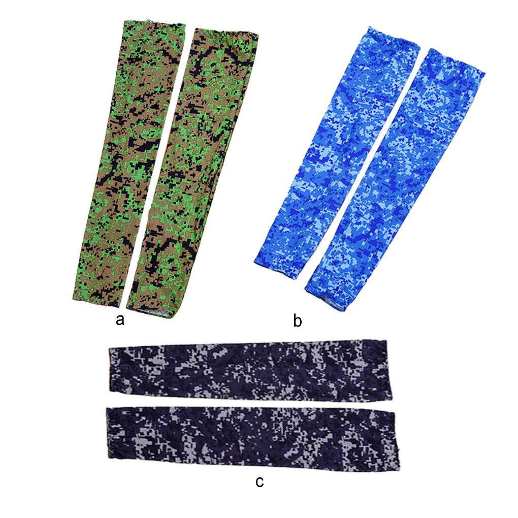 Arm Sleeves UV Protection Comfortable Breathable 1 Pair Non-skid Cooling Long Sleeves Anti-Slip Practical Accessories Good Gifts