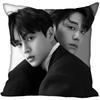 Song Kang Pillowcase Bedroom Home Decorative Gift Pillow Cover Square Zipper Pillow Cases Satin Soft Fabric 0209
