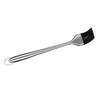 Stainless Steel Handle Silicone Head Basting Barbecue Oil Brush BBQ Roasting Tool (30cm)