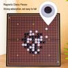 Portable Magnetic Go and Snakes and Ladders Board Game Set