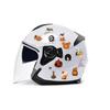 50Pcs Halloween Cartoon Stickers Various Pumpkin Witch Skull Ghost Funny Decals Waterproof PVC Adhesive Halloween DIY Decoration Stickers for