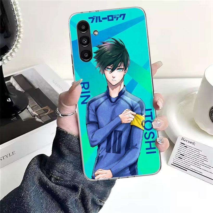 Hot Anime Blue Lock Phone Case For Samsung Galaxy A13 A14 A15 A16 A17 A53 A54 A55 A56 A57 A33 A34 A35 A36 A37 A23 A24 A25 A26 Ga