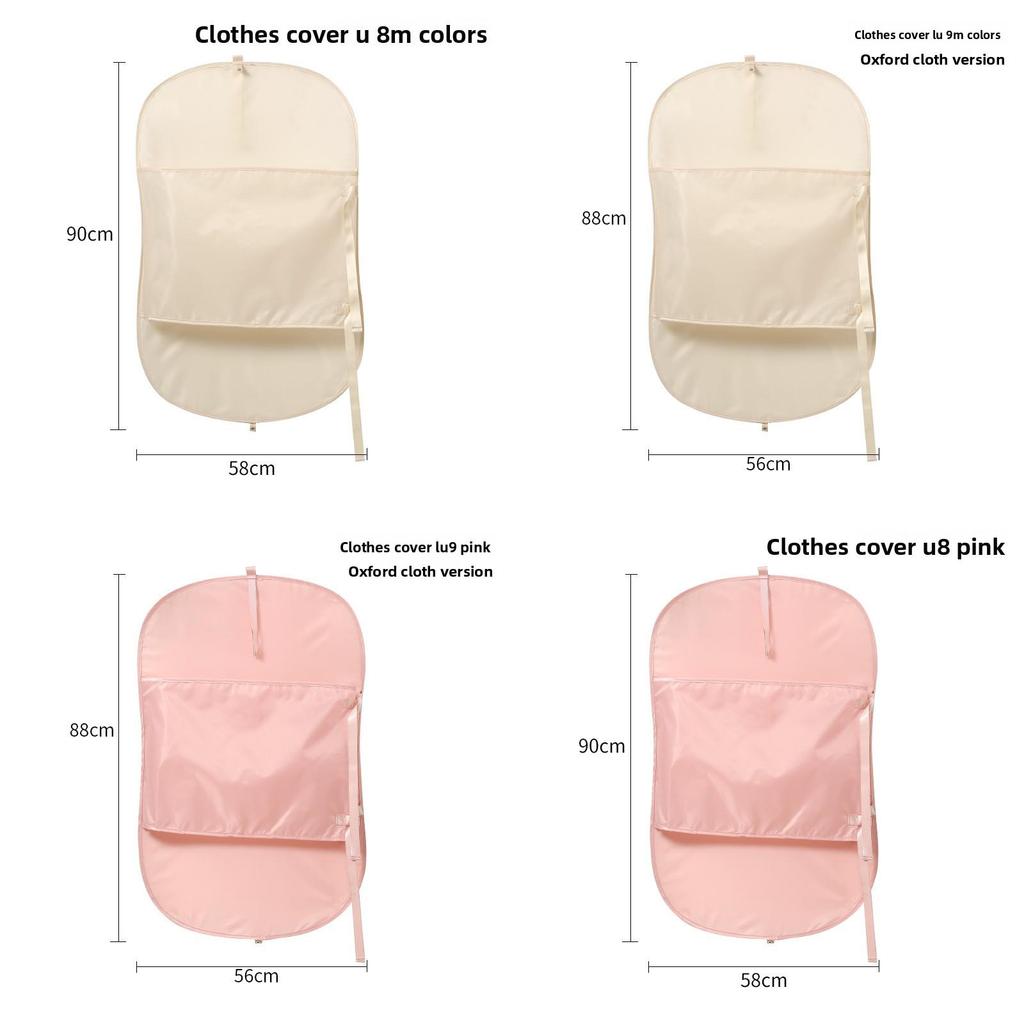 Clothes Storage Bag With Dustproof Cover For Wardrobe Organization