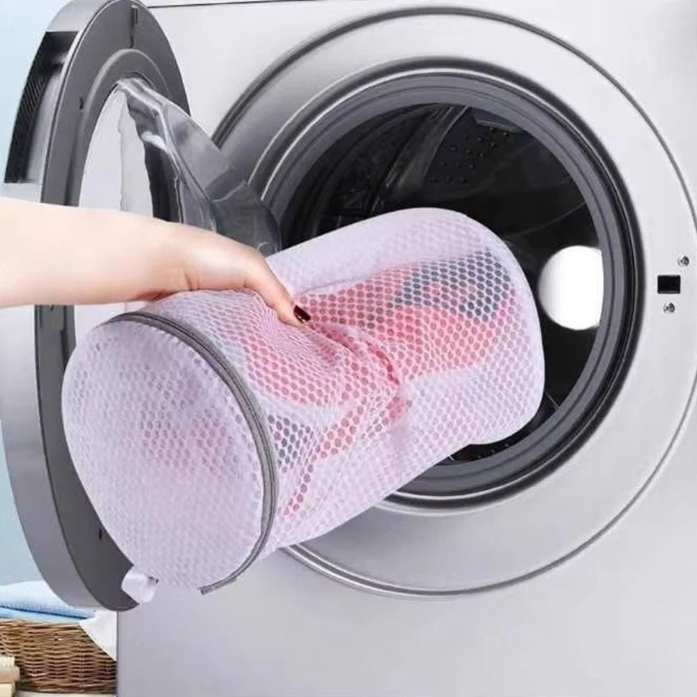 2PCS Polyester Washing Machine Shoe Bag Honeycomb Laundry Shoes Protector Socks