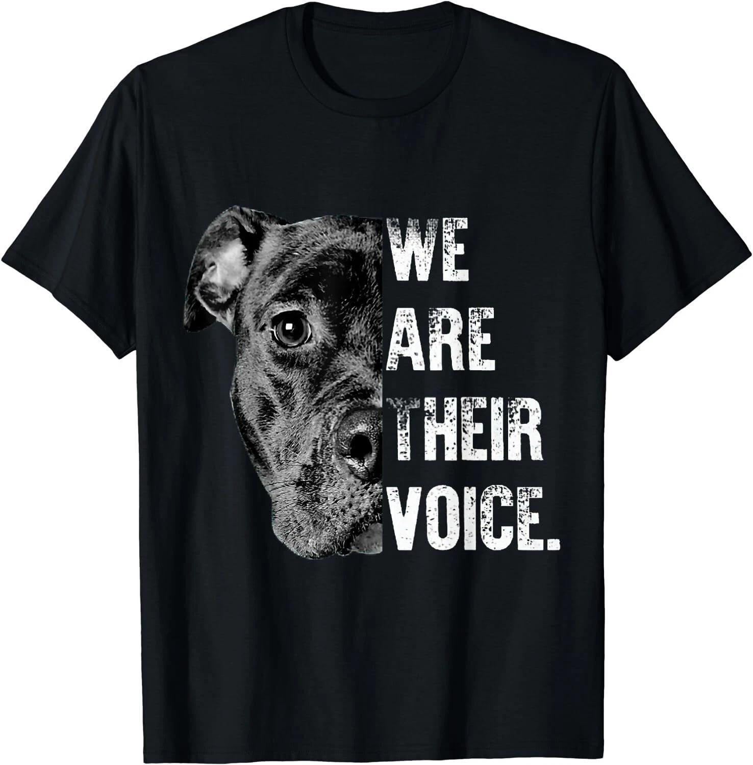 

Love Pitbull / We Are Their Voice Unisex T-Shirt 4XL