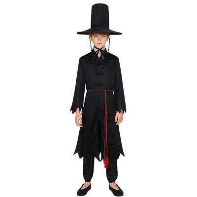 Kids Style Movie Saja Boy Cosplay Costumes Demon Hunter Saja Boy Kpop Group Singing Korea Style Boy Idol Halloween Party Costume