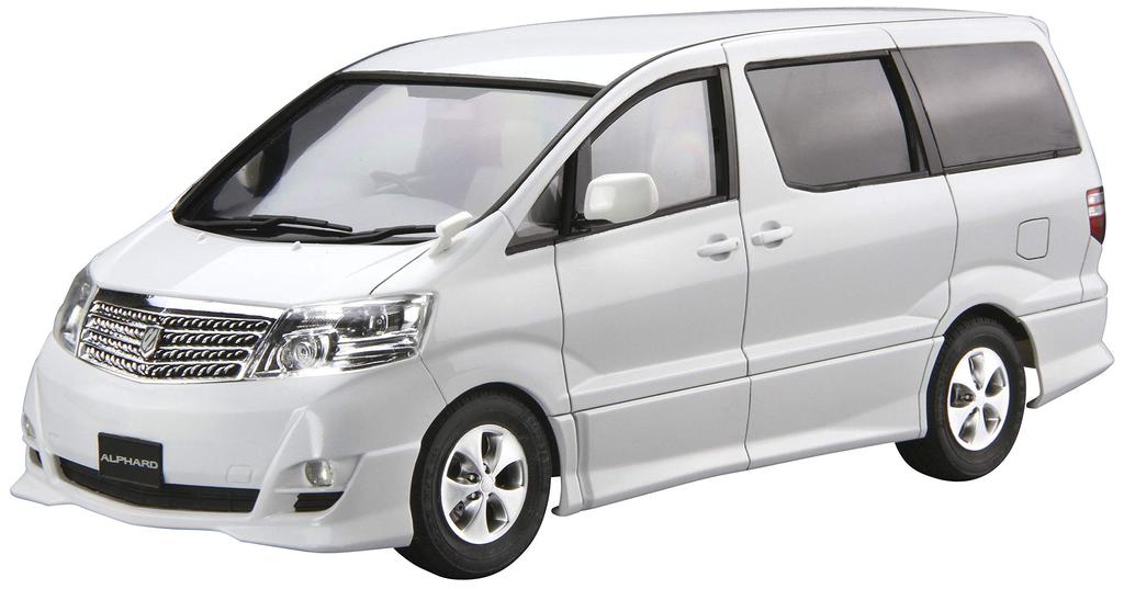 Aoshima Bunka Kyozai The Model Car Series 113 Toyota NH10W Alphard 2005 Plastic Model Kit Co., Ltd. (AOSHIMA) 1/24 No. G/V MS/AS